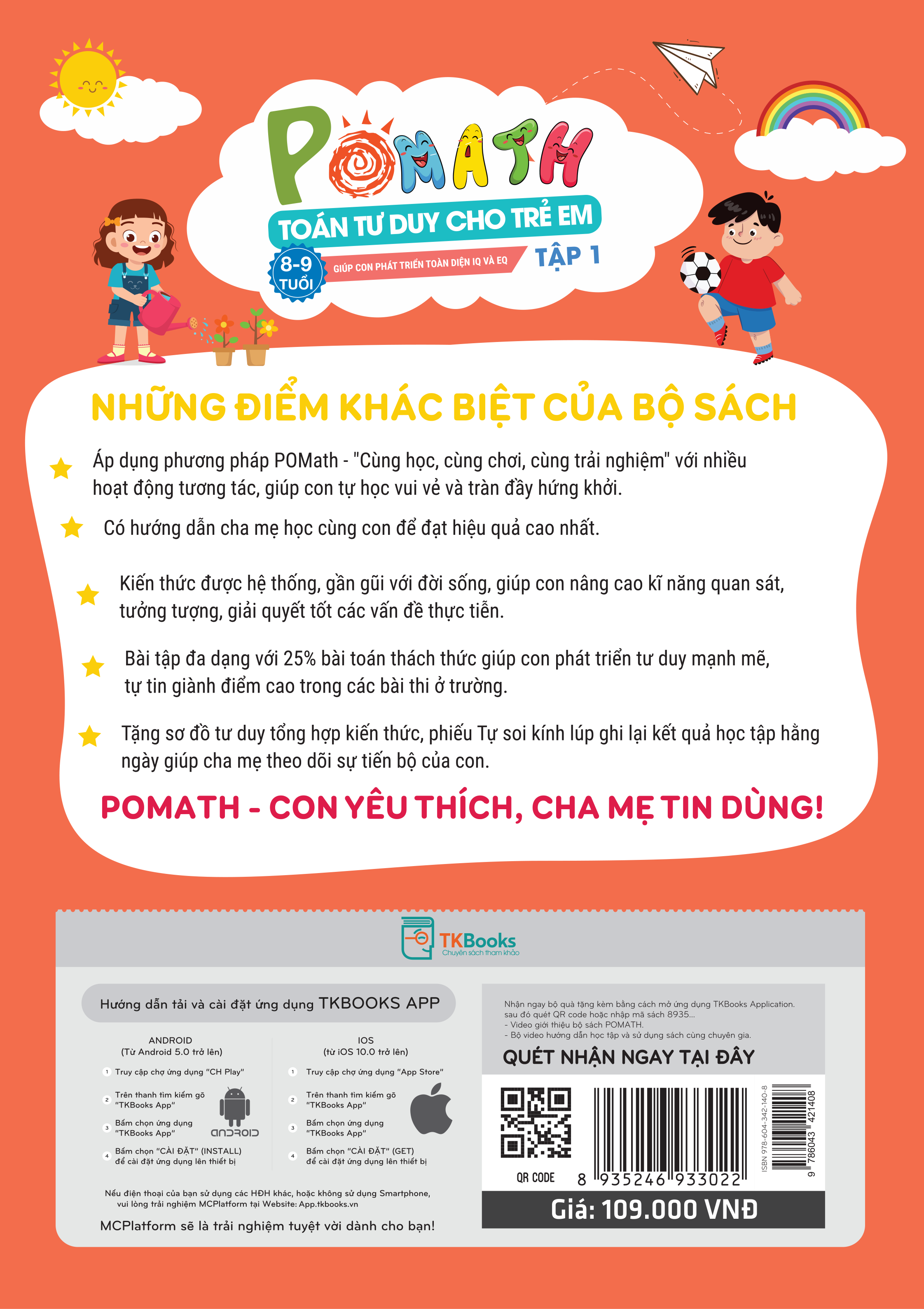 pomath toan tu duy cho tre em 8 9 tuoi tap 1 bia sau