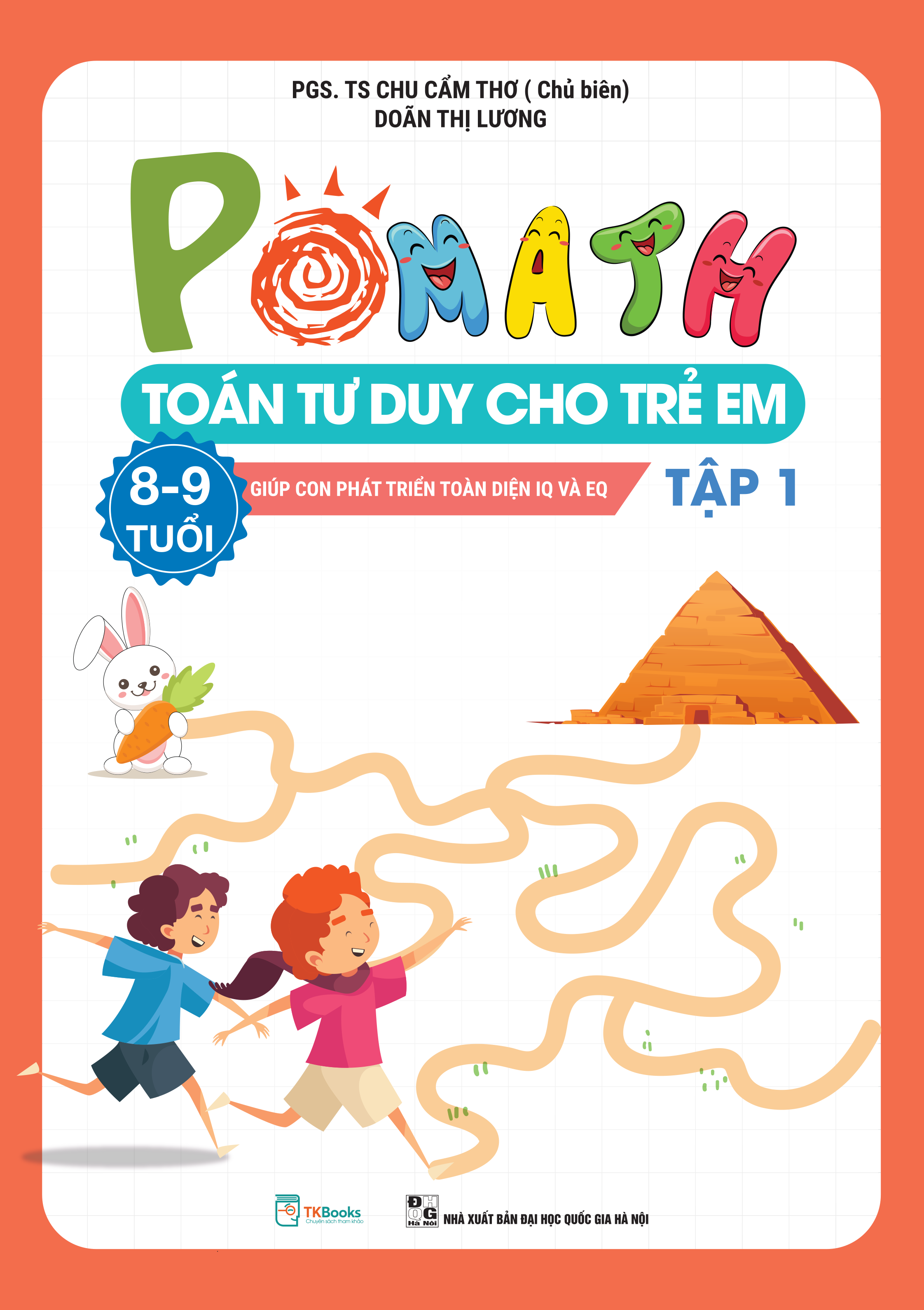 pomath toan tu duy cho tre em 8 9 tuoi tap 1 bia truoc
