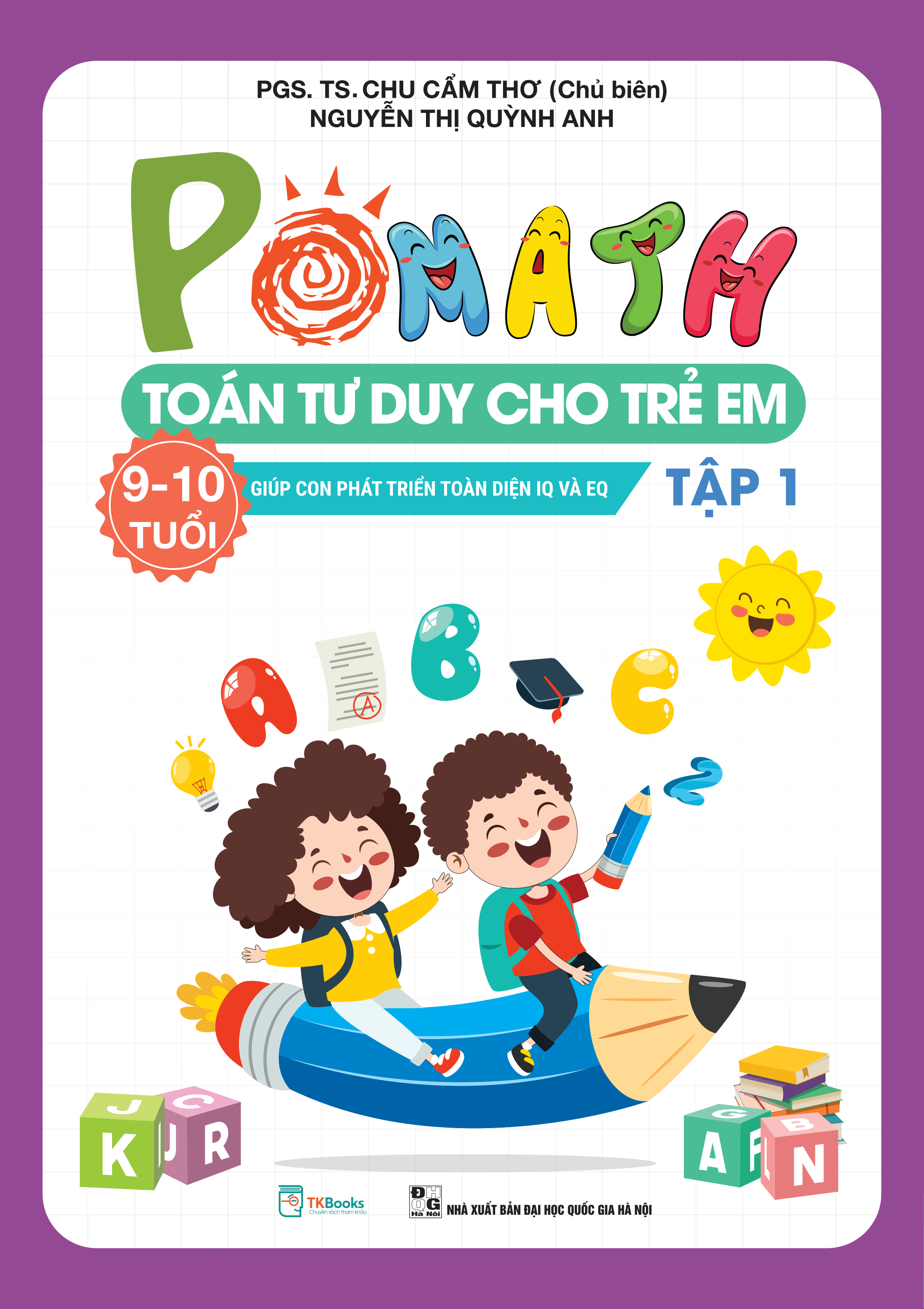 pomath toan tu duy cho tre em 9 10 tuoi tap 1 bia truoc