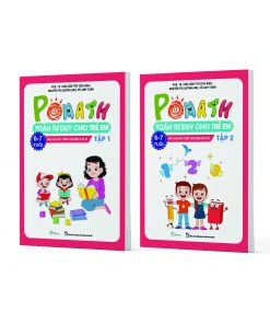 Combo Pomath - Toán tư duy cho trẻ em 6 - 7 tuổi (Tập 1 + 2)