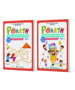 Combo POMath – Toán tư duy cho trẻ em 8 – 9 tuổi (Tập 1 + 2)