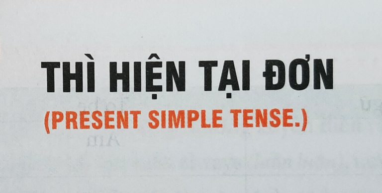Thì hiện tại đơn – Tất tần tật kiến thức về thì hiện tại đơn tiếng Anh