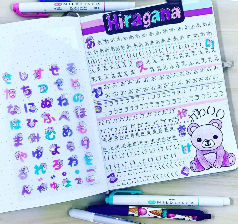 Bảng chữ cái Hiragana