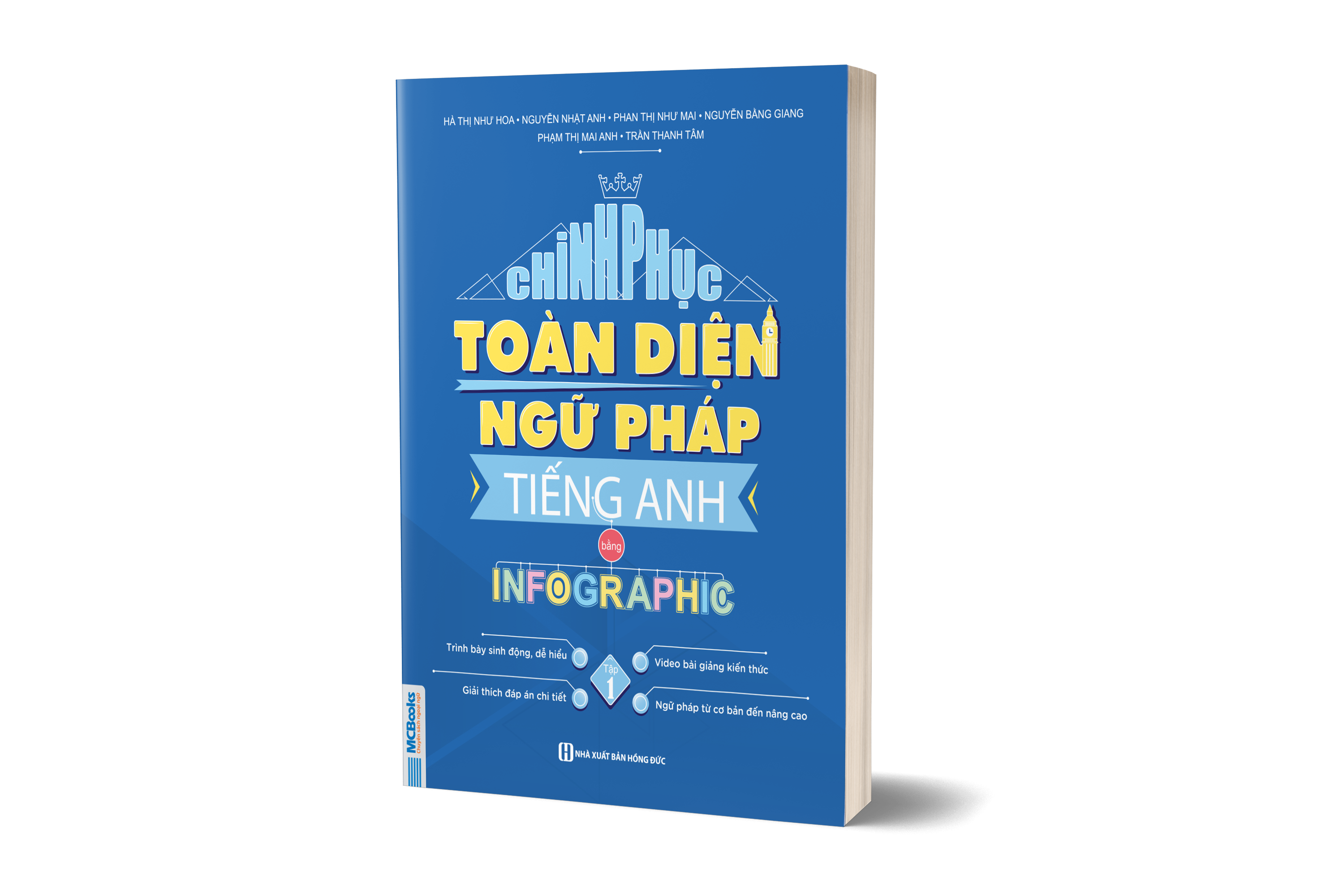 Chinh phục toàn diện Ngữ pháp tiếng Anh bằng Infographic - Tập 1
