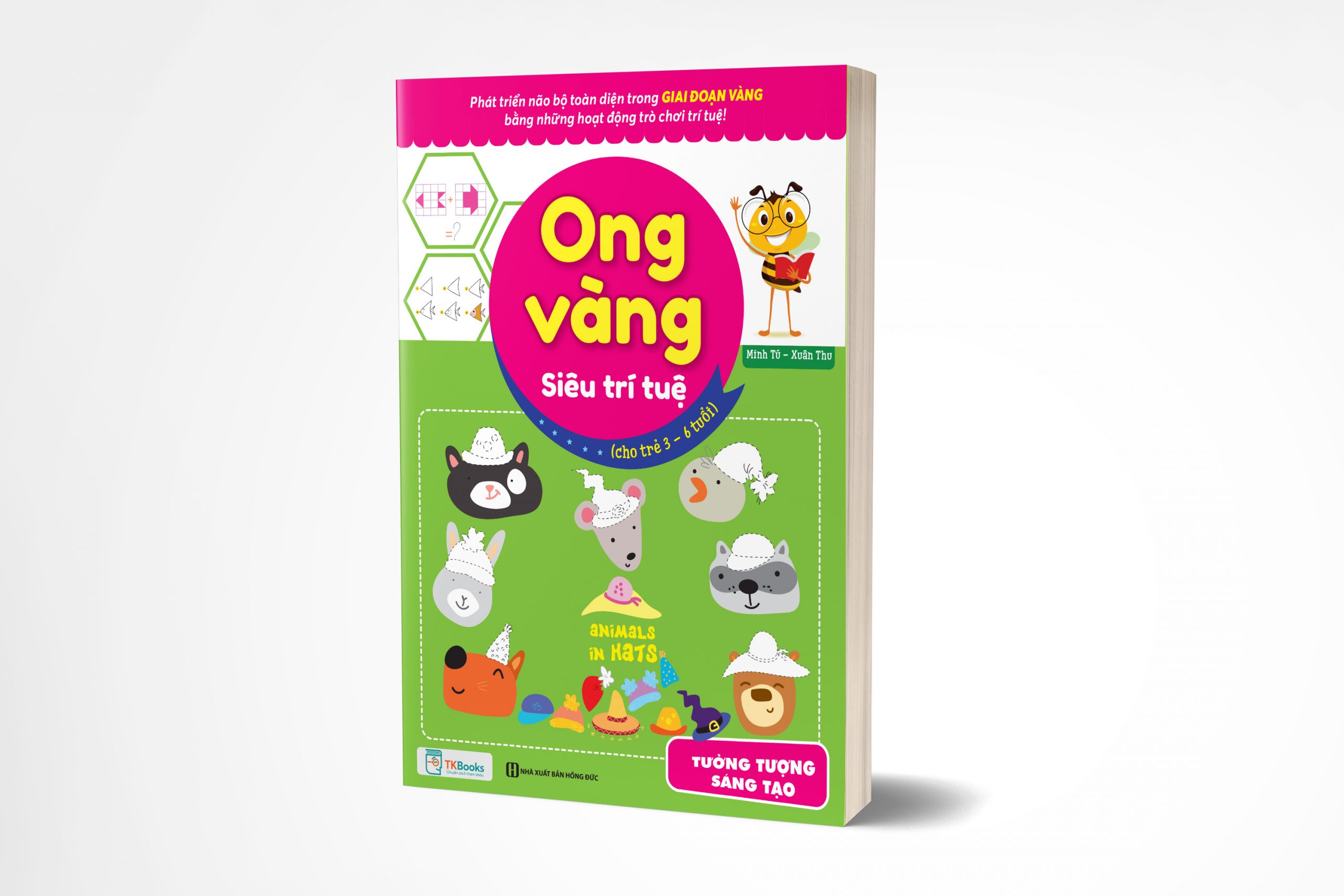 Ong vàng siêu trí tuệ (Cho trẻ từ 3 - 6 tuổi) - Tưởng tượng, sáng tạo