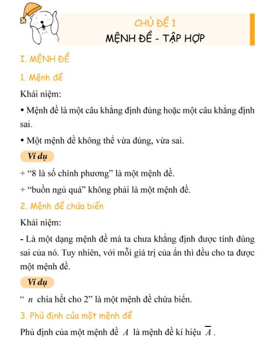 Nội dung trong sách Sổ tay Toán Học cấp 3 - All in One