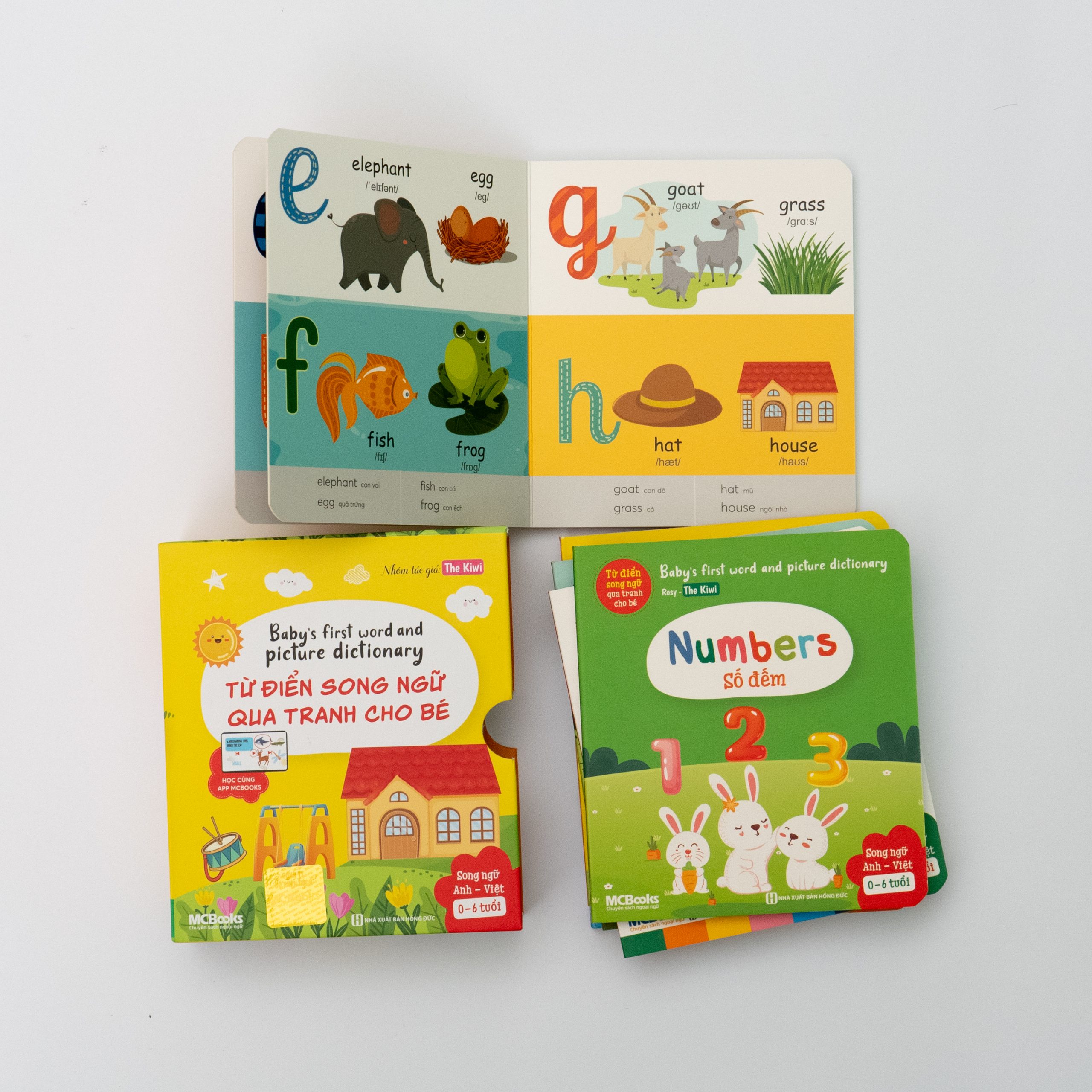 Baby's first word and picture dictionary - Từ điển song ngữ qua tranh cho bé