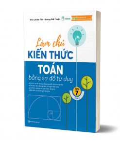 Mặt trước Làm chủ kiến thức Toán bằng sơ đồ tư duy - Lớp 7 tập 2