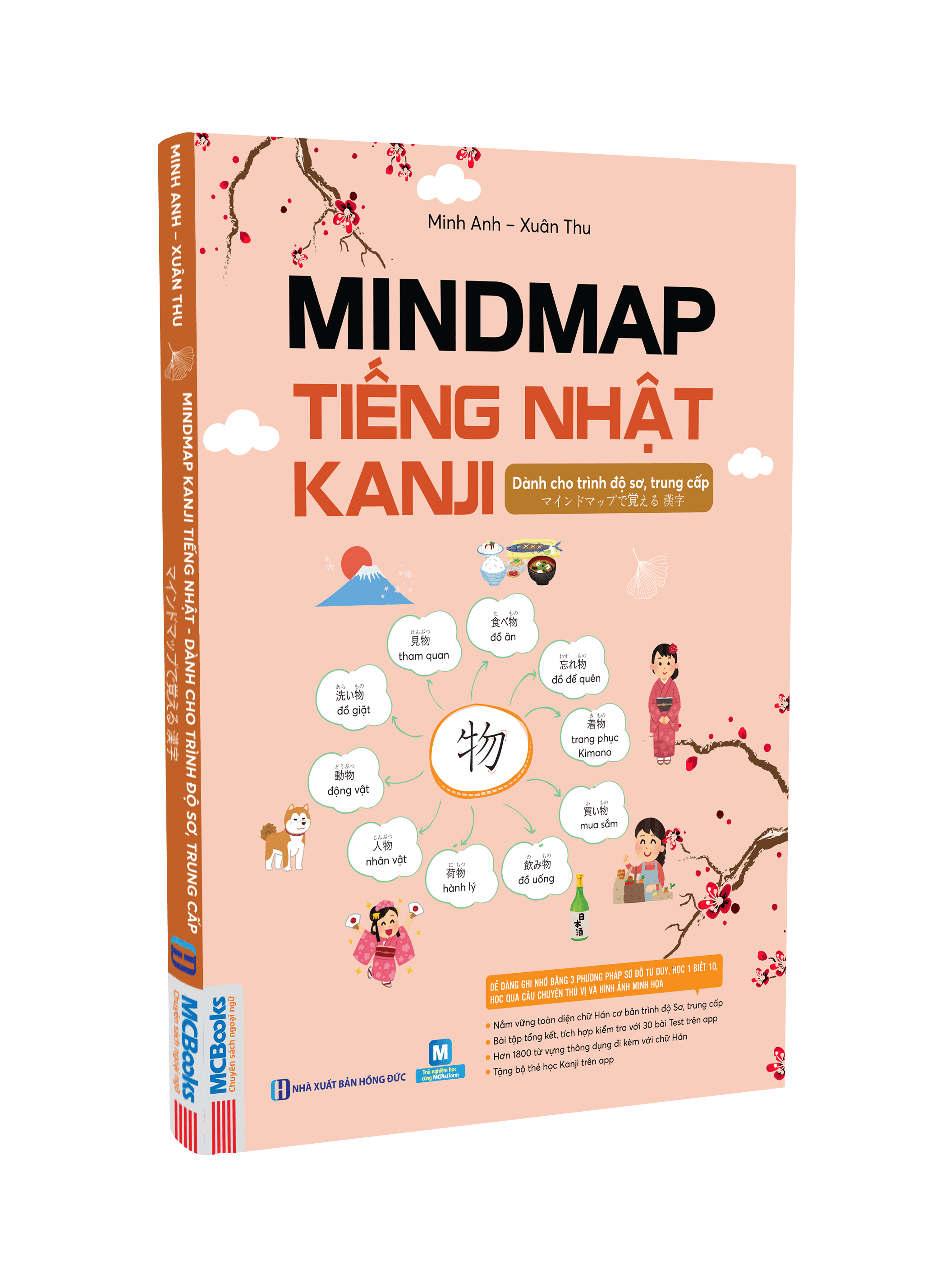 Cuốn sách Mindmap Kanji tiếng Nhật