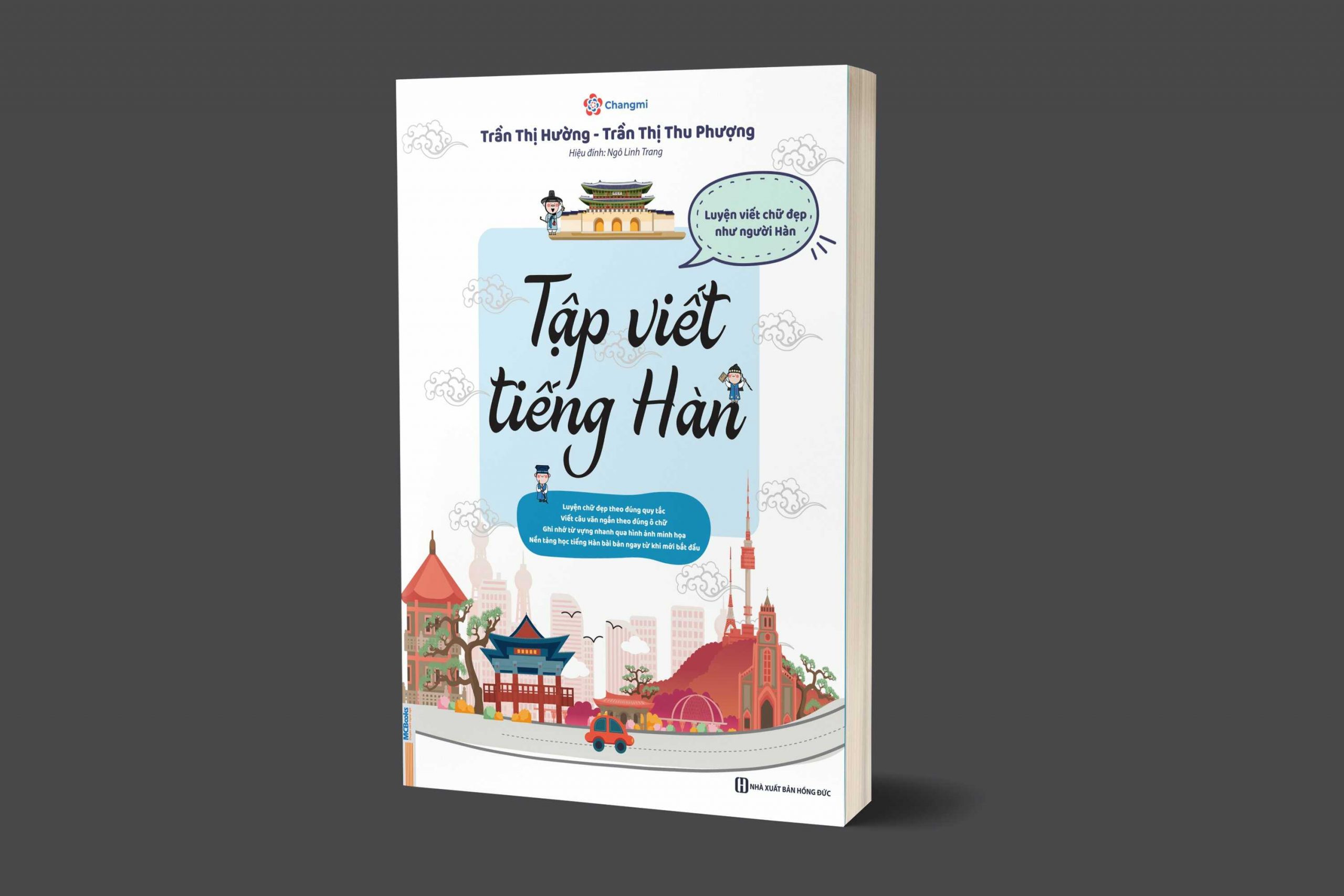 Sách Tập viết tiếng Hàn - Luyện viết chữ đẹp như người Hàn