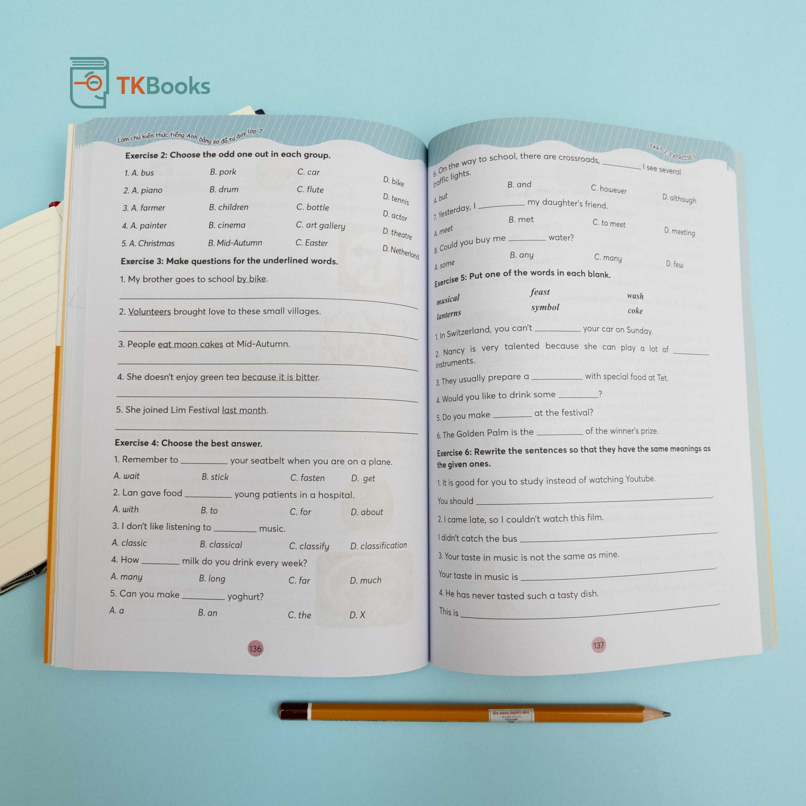 Phần đề thi thử để các em test trình độ của bản thân