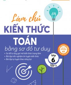 Làm chủ kiến thức Toán 6 bằng sơ đồ tư duy - Tập 2