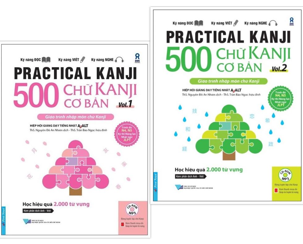 Sách 500 chữ Kanji cơ bản