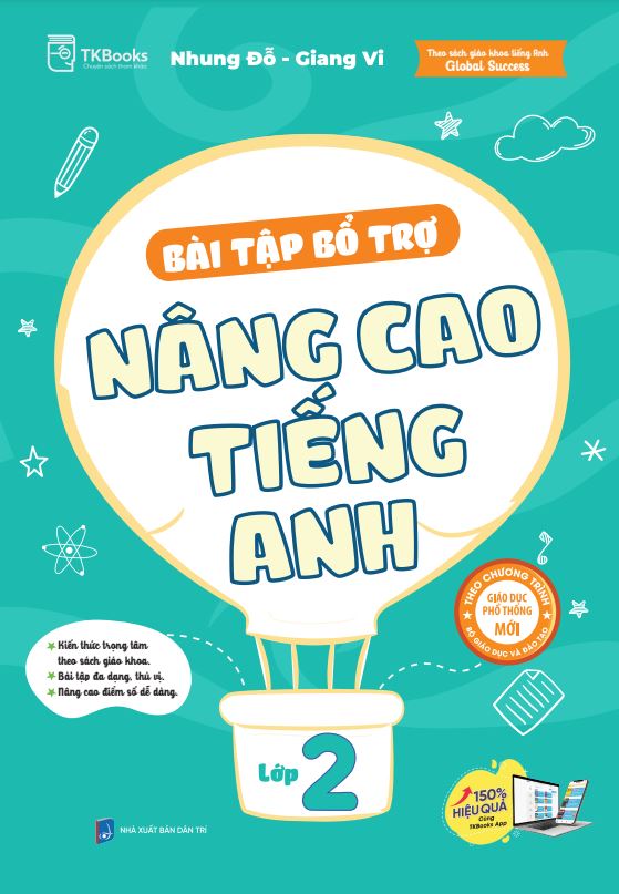 Sách bài tập bổ trợ nâng cao tiếng Anh lớp 2