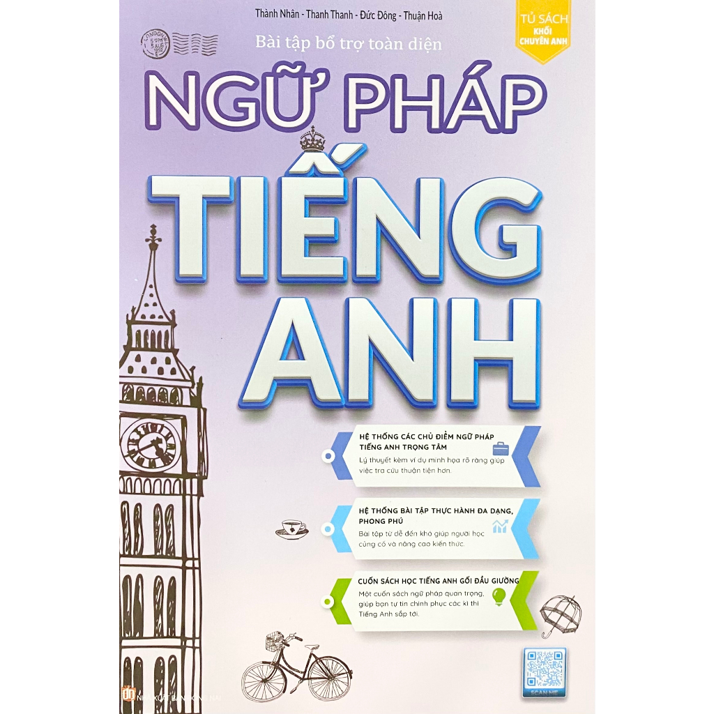 Cuốn sách Bài tập bổ trợ toàn diện ngữ pháp tiếng Anh
