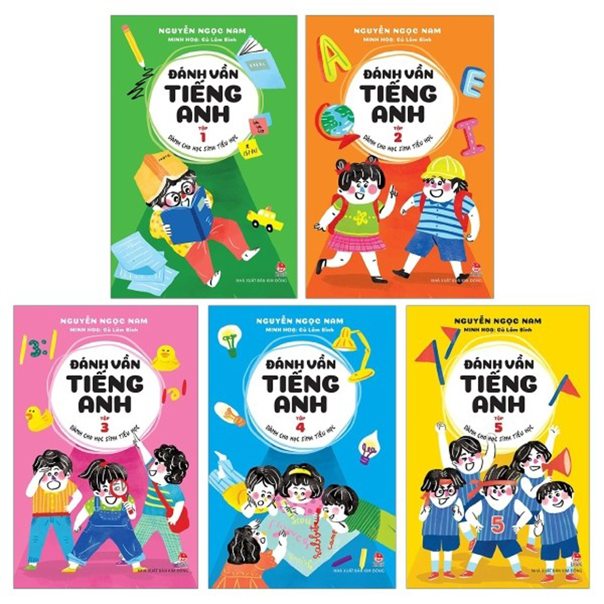 Bộ sách Đánh vần tiếng Anh - Dành cho học sinh tiểu học