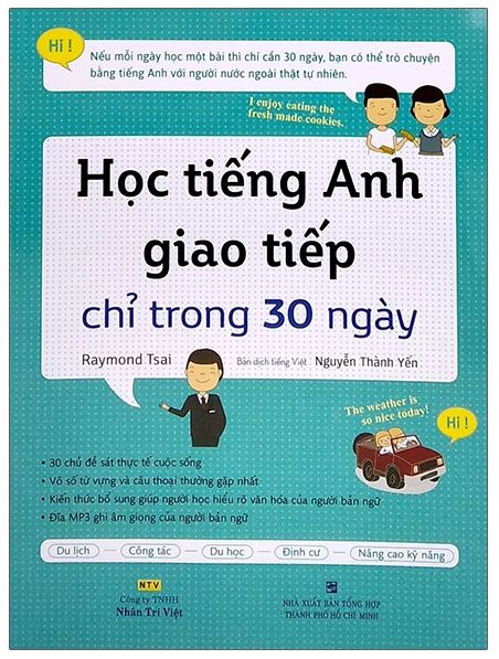 Sách Học tiếng Anh giao tiếp chỉ trong 30 ngày