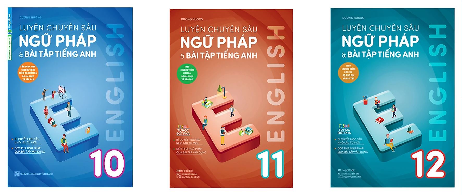 Bộ sách Luyện chuyên sâu ngữ pháp và bài tập tiếng Anh trung học phổ thông