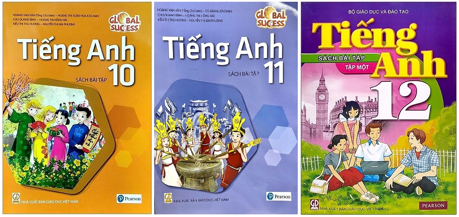 Bộ sách Bài tập tiếng Anh trung học phổ thông Global Success