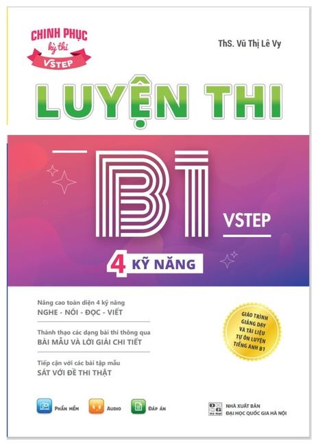 Sách luyện thi Vstep B1 4 kỹ năng