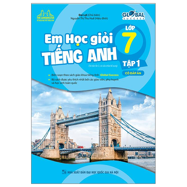 Cuốn sách Global Success - Em học giỏi tiếng anh lớp 7 tập 1