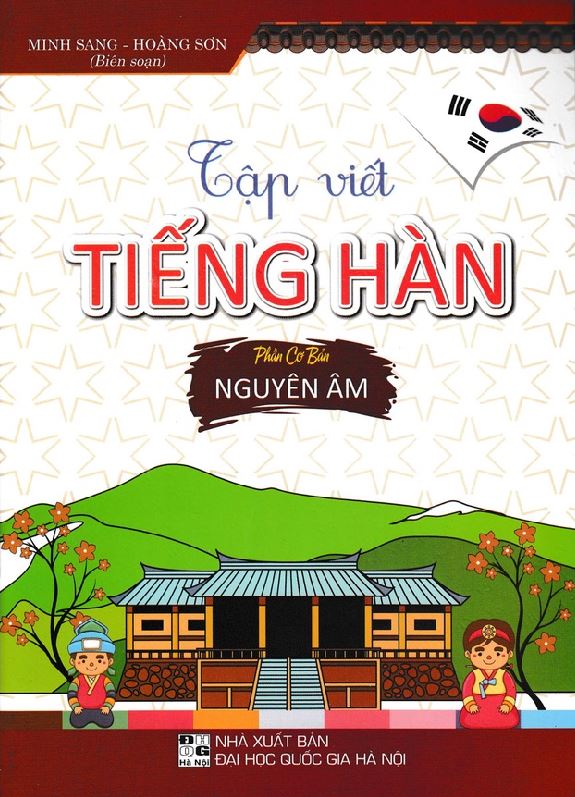 Sách Tập viết tiếng Hàn - Phần cơ bản: Nguyên âm