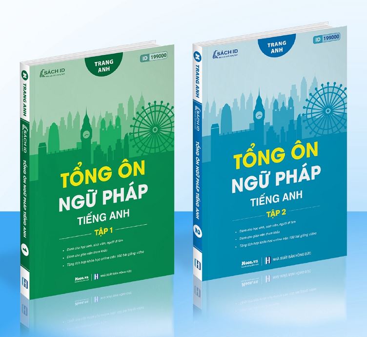 Bộ sách Tổng ôn ngữ pháp tiếng Anh của cô Trang Anh