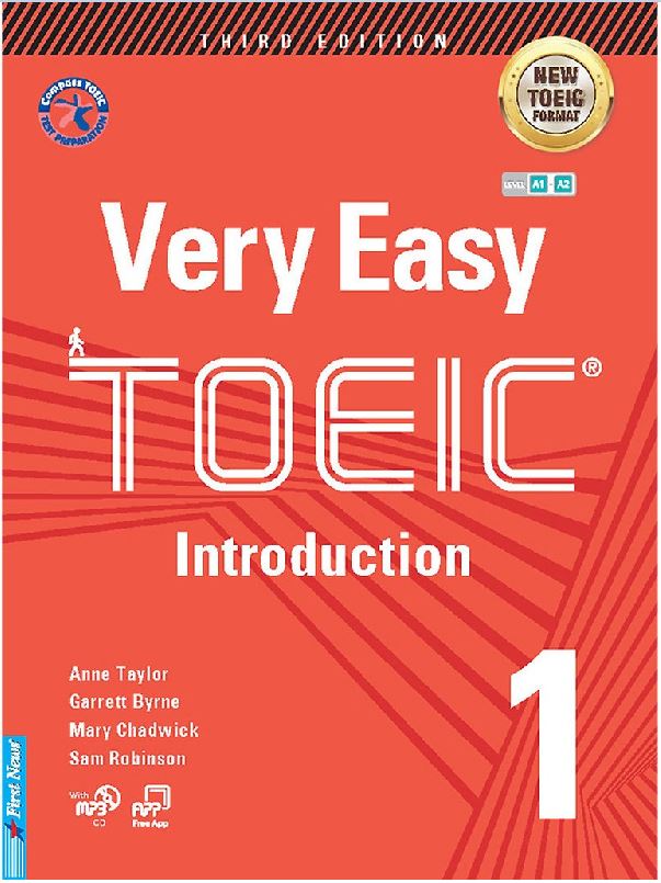 Cuốn sách Very Easy TOEIC 1 - sách luyện thi TOEIC cho người mới bắt đầu