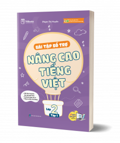 Bìa 3D - Bài tập bổ trợ nâng cao Tiếng Việt lớp 2 tập 1
