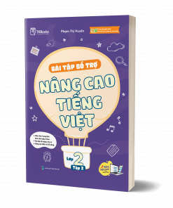 Bìa 3D - Bài tập bổ trợ nâng cao Tiếng Việt lớp 2 tập 2