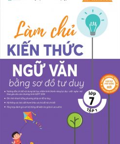 Làm chủ kiến thức Ngữ Văn lớp 7 bằng sơ đồ tư duy – Tập 1