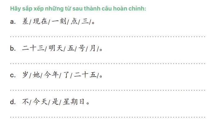 Bài tập về câu vị ngữ danh từ