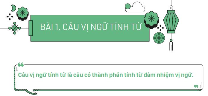 Câu vị ngữ tính từ là một trong số các cấu trúc cơ bản trong tiếng Trung