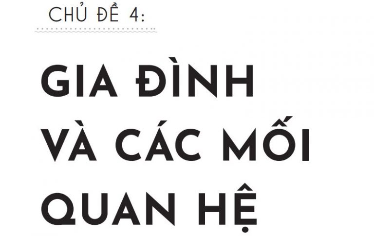 Từ vựng tiếng Trung về mối quan hệ gia đình kèm bài tập thực hành cực chi tiết