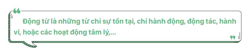 Động từ tiếng Trung là những từ chỉ sự tồn tại, hành động, động tác, hành vi, hoặc các hoạt động tâm lý