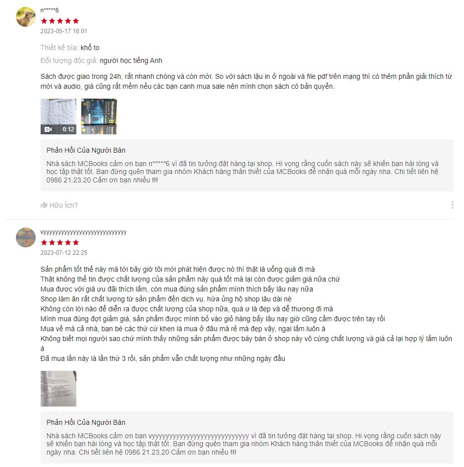 Review sách Destination C1 C2 trên sàn TMĐT Shopee