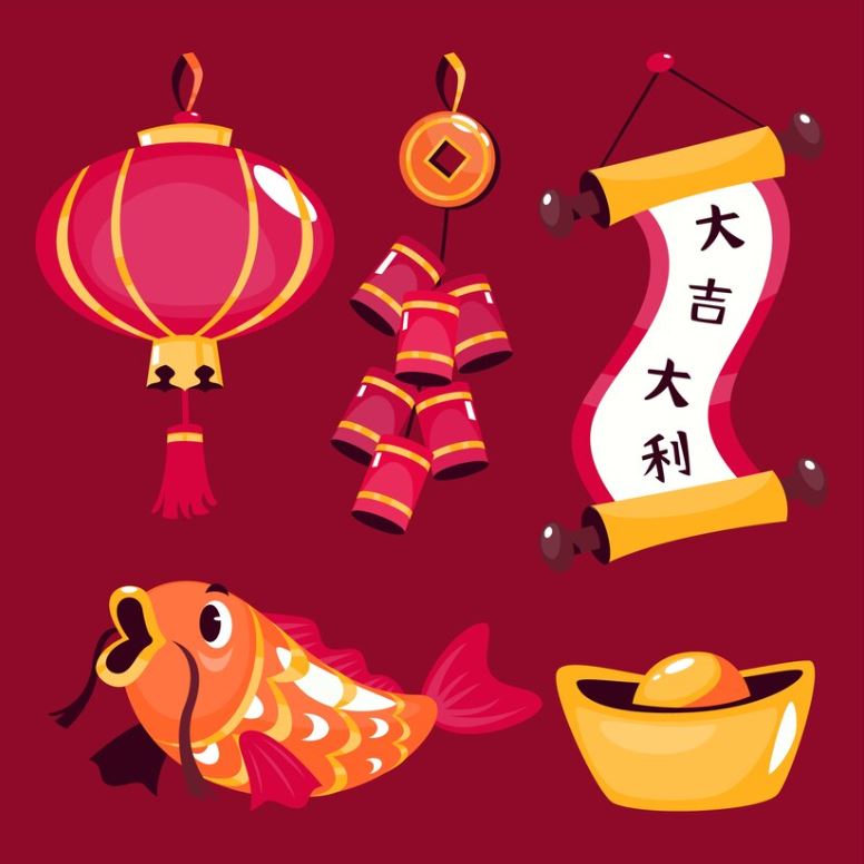 Người Trung Quốc thường có phong tục dán câu đối ở trước cửa nhà với mong ước những điều may mắn, bình an sẽ đến với họ trong năm mới