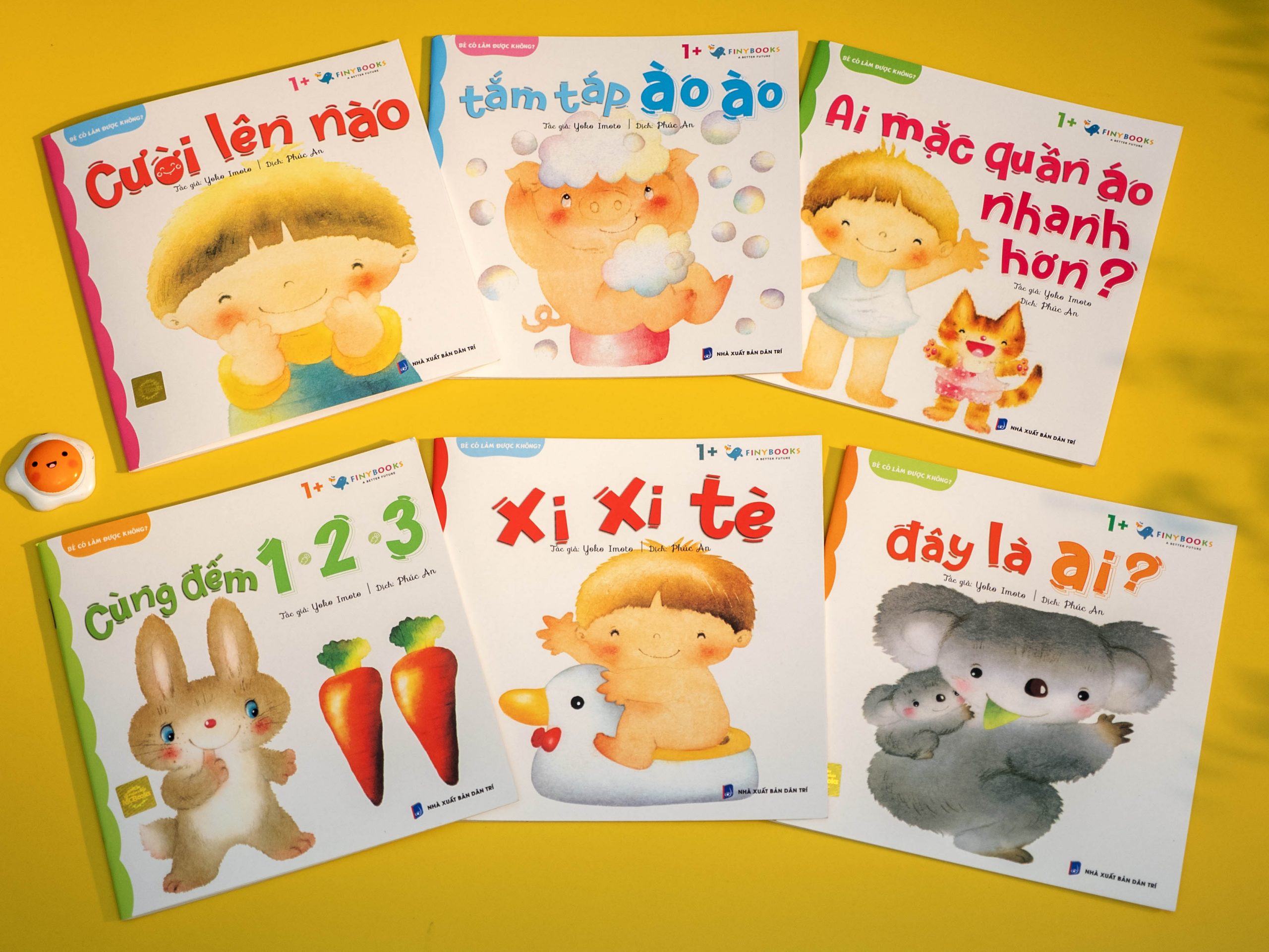 Ảnh bìa bộ sách Bé có làm được không