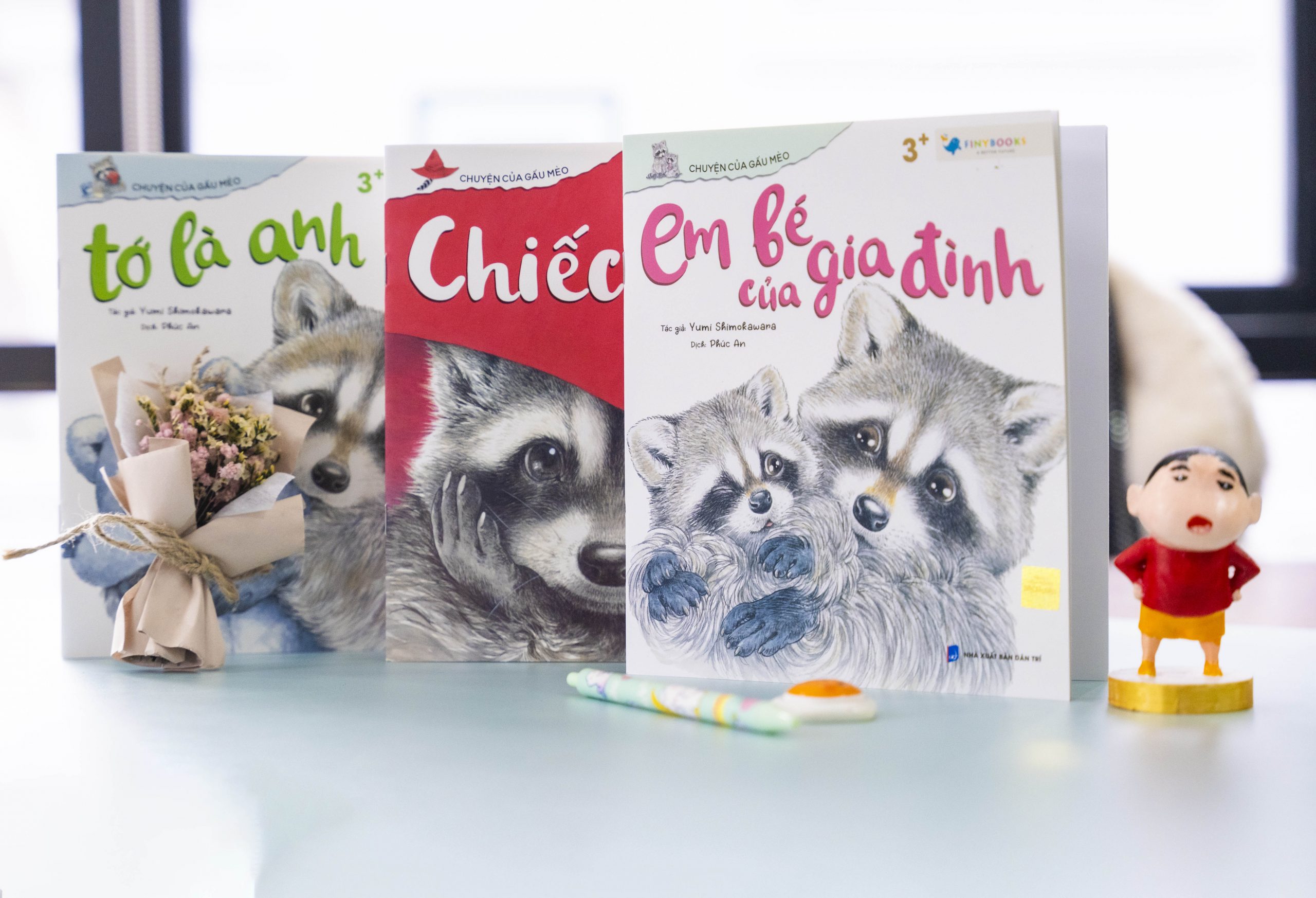 Ảnh bìa cuốn sách Chuyện của Gấu Mèo - Em bé của gia đình