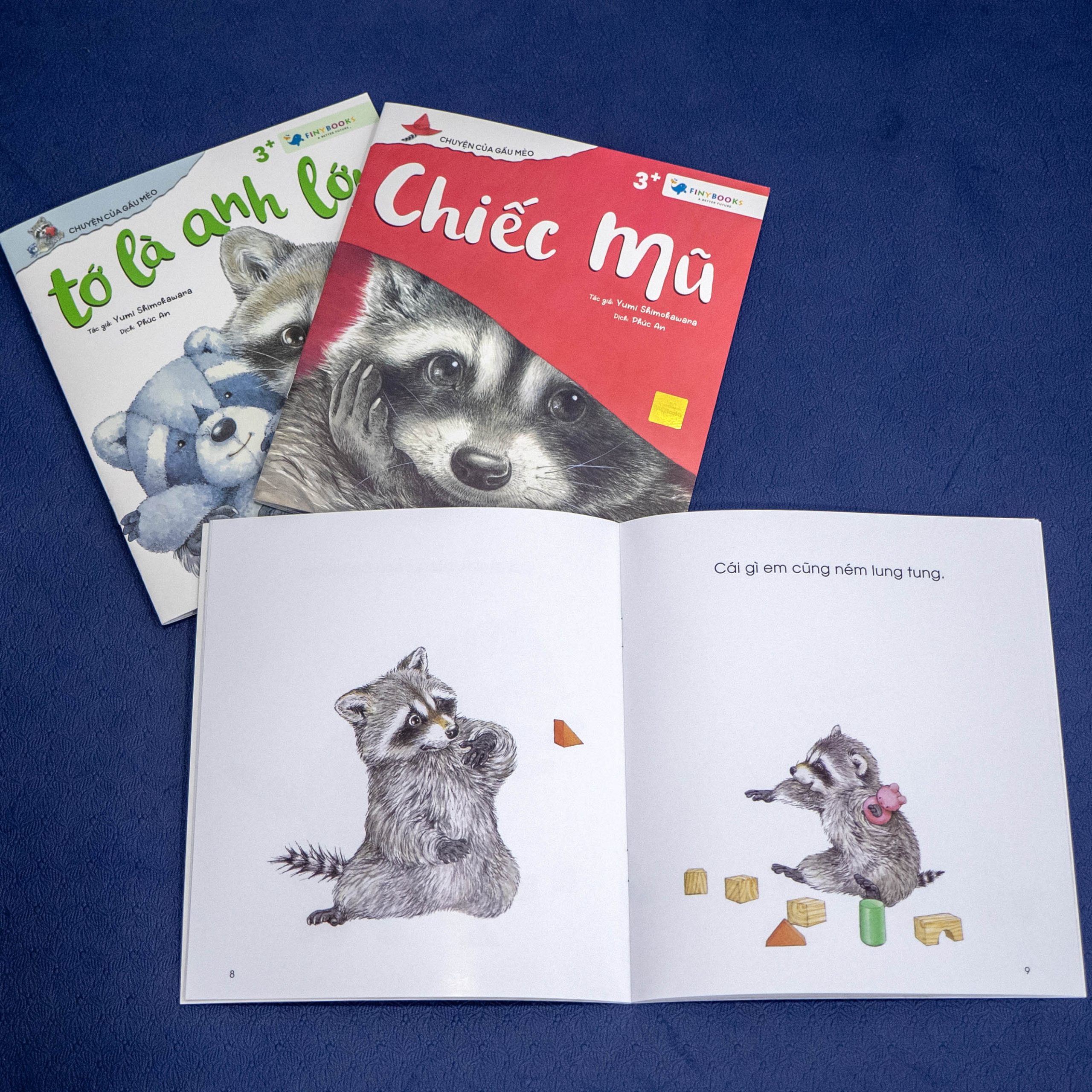 Bên trong cuốn sách Chuyện của Gấu Mèo - Em bé của gia đình