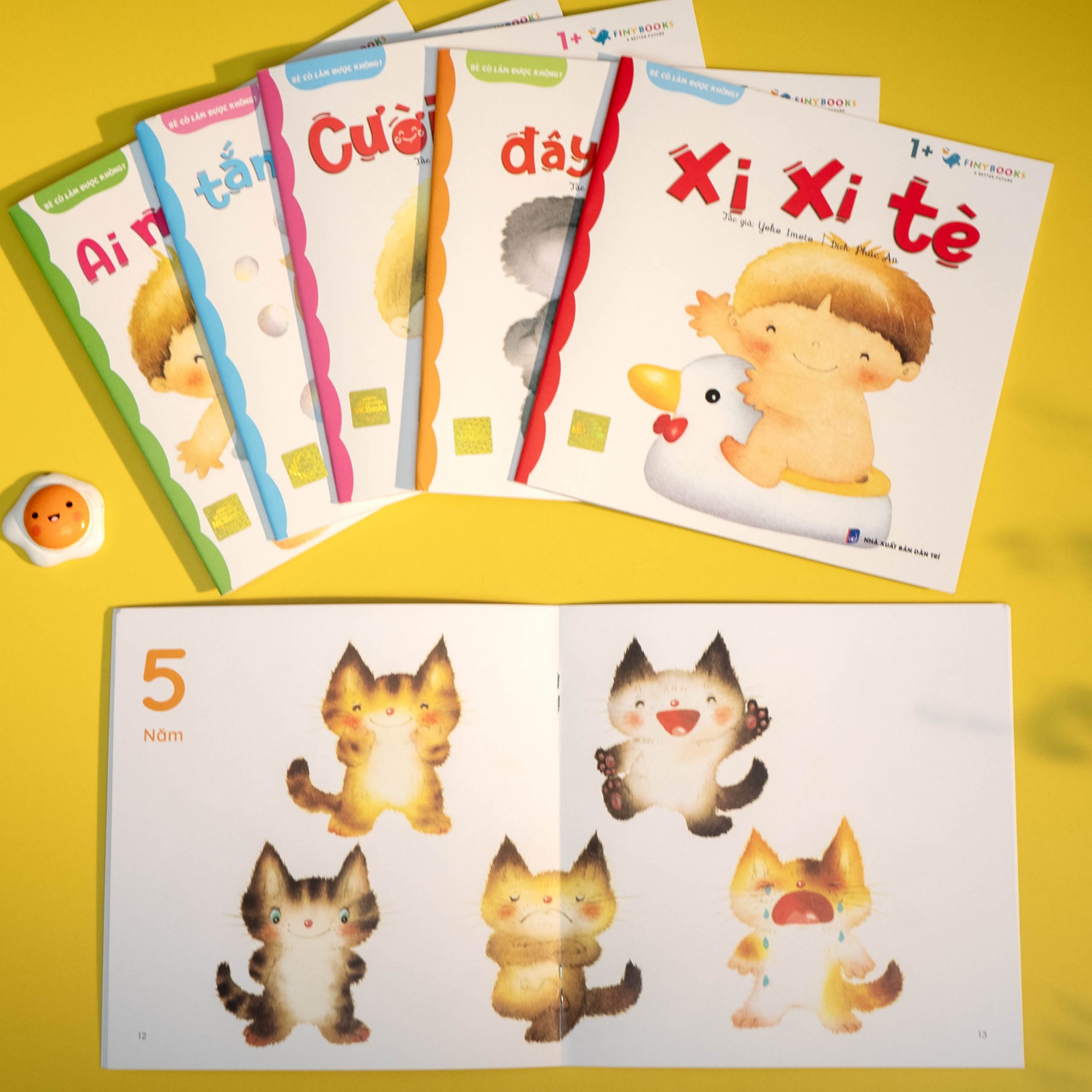 Bên trong cuốn sách Cùng đếm 1 2 3