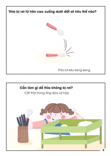Nội dung cuốn sách cho trẻ học nói