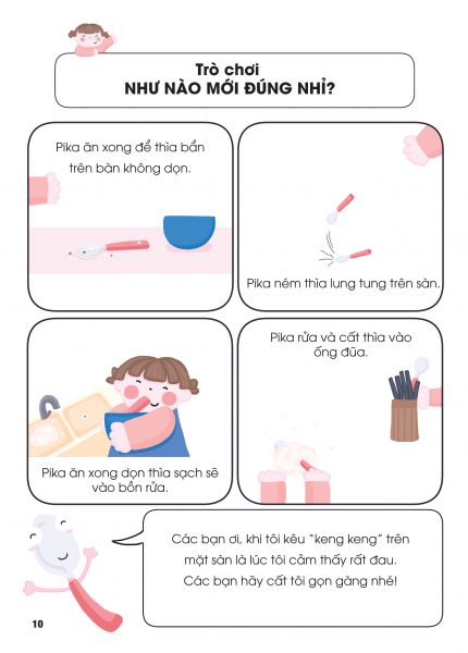 Nội dung cuốn sách cho trẻ học nói