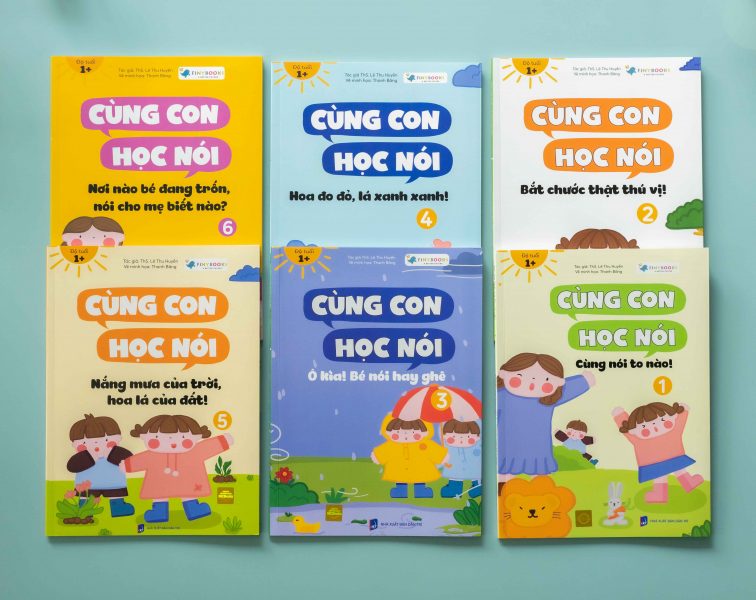 Bộ sách Cùng Con Học Nói