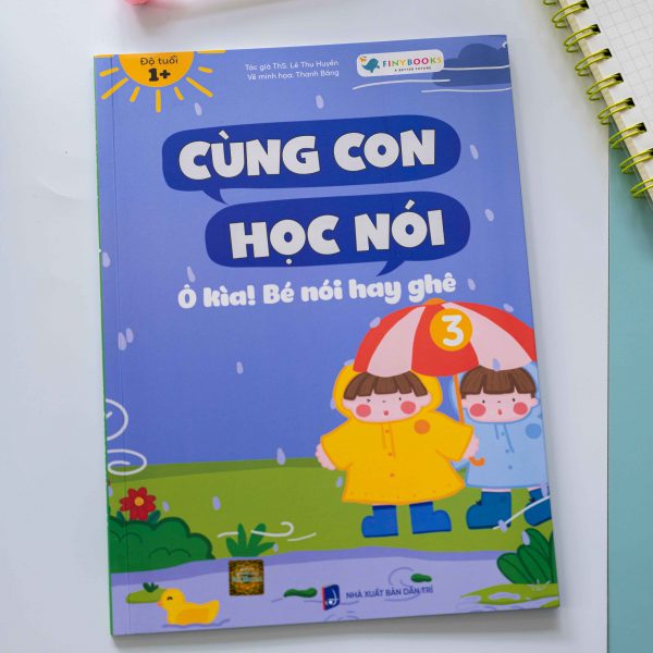 Cuốn sách Cùng con học nói 3