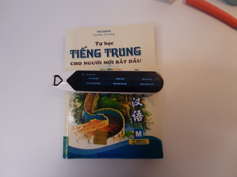 Phần học Pinyin trên bút
