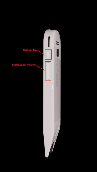 Khởi động bút Smart Pen MC08 để bắt đầu dịch từ tiếng Trung sang tiếng Việt