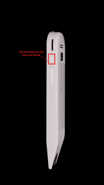 Nút bật nguồn trên bút Smart Pen MC08