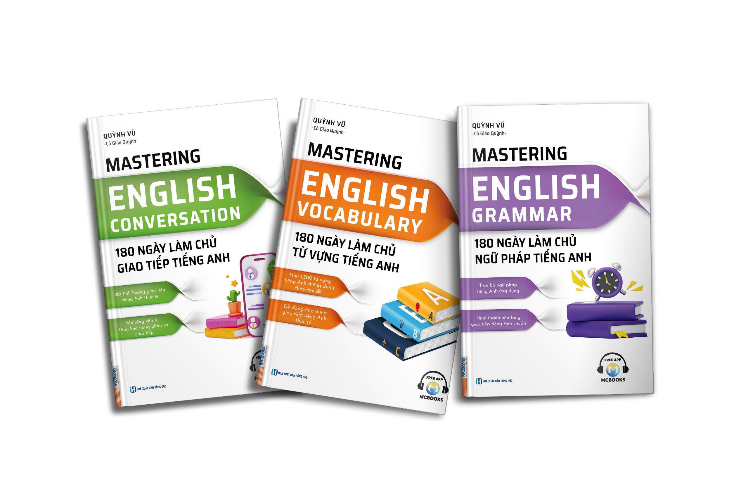 Bộ bìa Mastering English