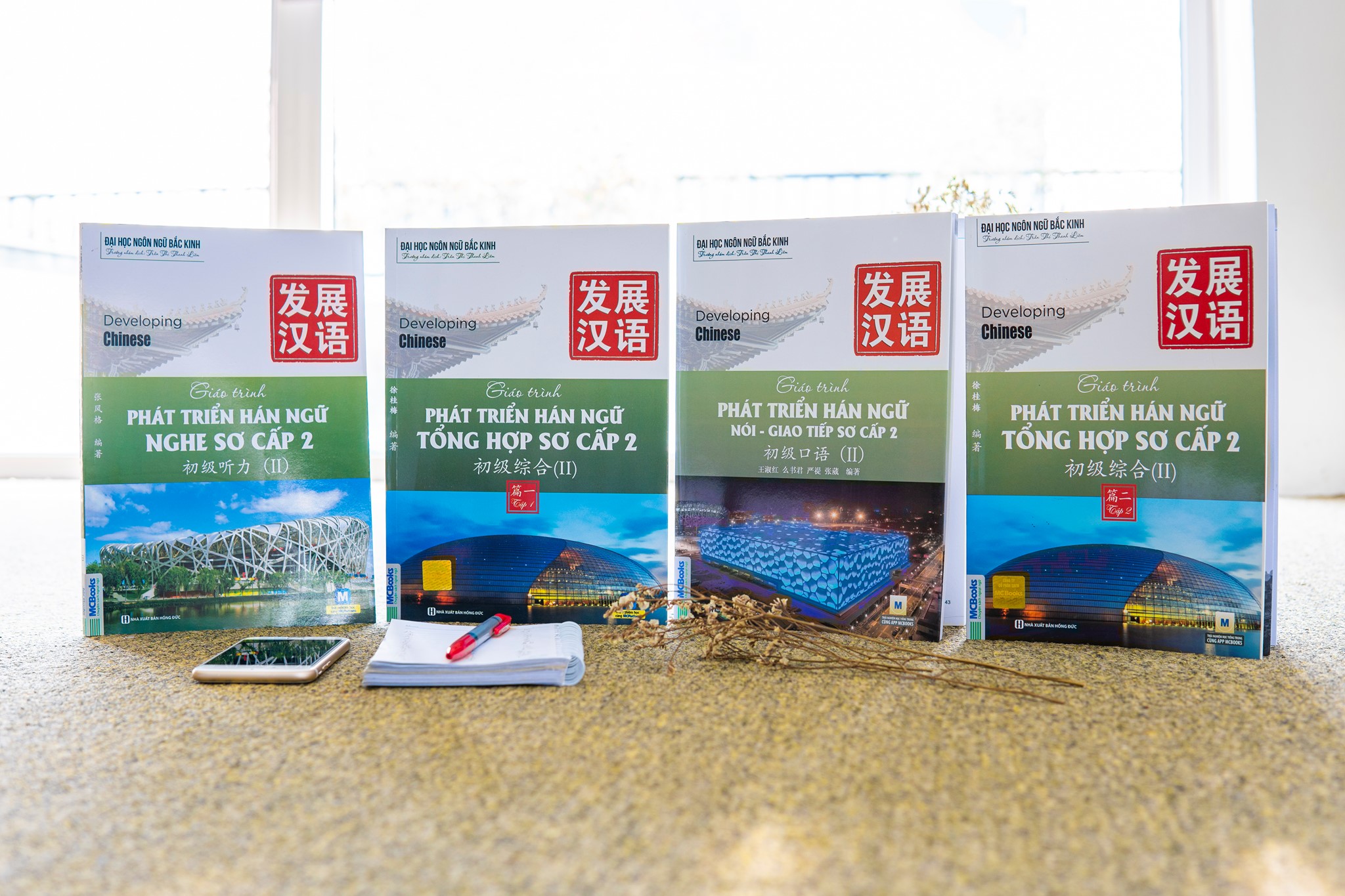Bộ sách Giáo trình Phát Triển Hán Ngữ Sơ Cấp 2